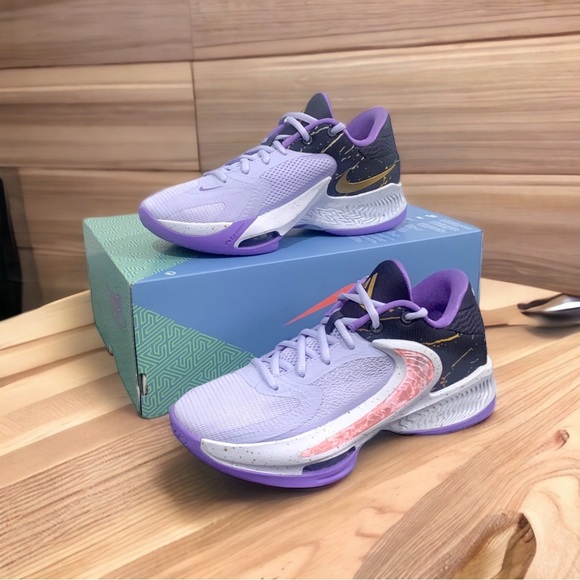 Nike Shoes - Nike Zoom Freak 4 SE All-Star Basketball Shoes Oxygen Purple/Space UK4.5